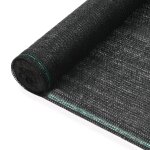 Clture de tennis pehd 1 x 100 m noir