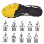 Clous de chaussures d'athltisme en argent durable, 30 pices, chaussures de course et de sport, remplacement, ...