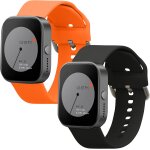 Compatible with cmf by nothing watch pro (d395) bracelet - 2 x replacement silicone bands for fitness ...