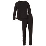 Cmp ensemble de sous - vtements thermiques 10 ans noir - noir