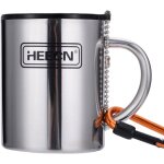 Cmws - ® tasse de camping isotherme - mug a double paroi inox 400 ml avec couvercle hermtique et mousqueton ...