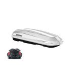 Coffre de toit 450l menabo diamond 450 duo blanc - brillant