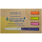 Coffret couteau opinel bon apptit pop 4 couteaux de table