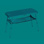 Coleman table 'mini camp