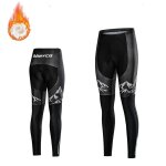 Collants de cyclisme en polaire thermique pour femmes, coussin en gel, pantalon de vélo, pantalon de ... Collants de cyclisme en polaire thermique pour femmes, coussin en gel, pantalon de vélo, pantalon de ...