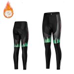 Collants de cyclisme en polaire thermique pour femmes, coussin en gel, pantalon de vélo, pantalon de ... Collants de cyclisme en polaire thermique pour femmes, coussin en gel, pantalon de vélo, pantalon de ...
