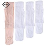 Collants sans couture, bas de ballet, leggings de danse, chaussettes avec trou