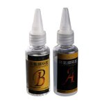 Colle transparente pour canne a p�che e5bd, epoxy ab, accessoires, outils, a faire soi - m�me