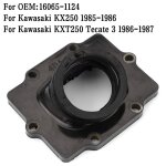 Collecteur d'admission adaptateur d'interface de carburateur moto, pour kawasaki kx250 kx 250 1985 1986 ... Collecteur d'admission adaptateur d'interface de carburateur moto, pour kawasaki kx250 kx 250 1985 1986 ...
