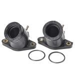 Collecteur d'admission de carburateur de moto, pour yamaha xvs400 xv400 1997 - 2008 xvs650 1997 - 2014 ...