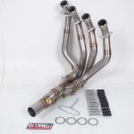 Collecteur d echappement giannelli pour moto kawasaki 800 z 2013 a 2016 71207in neuf