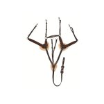 Collier de chasse cinq points havane cob (pur sang)