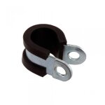 Collier fixation maintien passe durite ou c�ble Ø12mm rms pour moto auto neuf