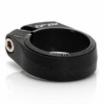 Collier de selle xlc serrage ecrou 34. 9mm noir tige carbone
