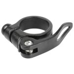 Collier serrage rapide tige de selle attache noir 31. 8mm v�lo cycle