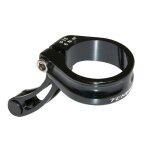 Collier serrage tige de selle avec arret de gaine diam. 35mm alu noir pour cyclo - cross Collier serrage tige de selle avec arret de gaine diam. 35mm alu noir pour cyclo - cross