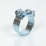 Collier de serrage a vis pour manchon pot d'chappement Ø40 / 43mm moto scooter