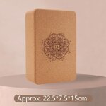 Colonne de yoga en lige, outils de relaxation, etirements musculaires, squat profond, brique a nervures ...