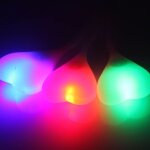 Coloré - lampe de vélo en forme de câ¿ur, eclairage etanche en silicone a accrocher, feu arrière et avant, ... Coloré - lampe de vélo en forme de câ¿ur, eclairage etanche en silicone a accrocher, feu arrière et avant, ...