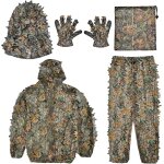 Combinaison de camouflage 3d ghillie pour la chasse, equipement de chasse, y compris vtements de chasse, ...