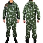 Combinaison de chasse en plein air pour hommes, kmx russe, uniformes de ventilateur imbibs, veste et ...