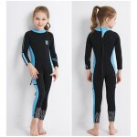 Combinaison extensible pour enfants, combinaison pour filles, manches longues, respirante, costume de ...