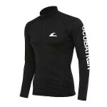 Combinaison neoprene 1, 5 mm pour homme, manches longues, ideale pour la plongee
