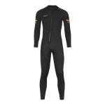 Combinaison de plonge en manches longues 1. 5mm pour hommes avec fermeture eclair protection contre ...