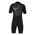 Combinaison de plonge monobloc a manches courtes 3 mm pour homme