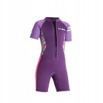 Combinaison de protection solaire pour fille maillot de bain pour fille violet m Combinaison de protection solaire pour fille maillot de bain pour fille violet m