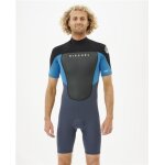 Combinaison shorty ripcurl omega 2mm back zip blue m blue