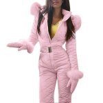 Combinaison de ski imperméable pour femme, chaude et chaude, idéale pour les sports de plein air, taille ... Combinaison de ski imperméable pour femme, chaude et chaude, idéale pour les sports de plein air, taille ...