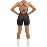 Combinaison spaghetti sans manches côtelée push - up scrunch booty pour femme - dos nu - rembourrée - ... Combinaison spaghetti sans manches côtelée push - up scrunch booty pour femme - dos nu - rembourrée - ...