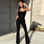 Combinaison sport femme eté bretelles fines pantalon evasé combishort ensemble sans manches fluide elégant ... Combinaison sport femme eté bretelles fines pantalon evasé combishort ensemble sans manches fluide elégant ...