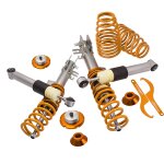 Combin�s filet�s pour fiat 500 ford ka mk2 r�glable suspension coilovers shock