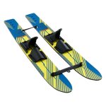 Combo skis nautiques 116, 8 cm - duoku - mat�riels de ski nautique avec fixations r�glables x - 7 - corde ...