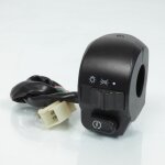 Commodo droit noir pour scooter chinois 50 6 fils bouton d�marreur phare neuf