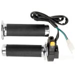 Commutateur de dmarrage de sige de vlo a essence, poigne torsade poigne d'acclrateur 49cc 60cc ...