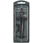 Compas - faber - castell - noir - 5 units - mtal et plastique - pour enfants