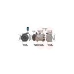 Compresseur d'air conditionn� pour kia picanto (05 / 2011 - 2017)