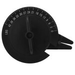Compteur de cordes de raquette de badminton, machine - outil de tennis, outils de cordage, calibrateur ...