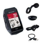 Compteur gps sigma rox 11. 1 evo noir hr set (vitesse + cardio)