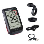 Compteur gps sigma rox 4. 0 noir hr set (vitesse + cardio)