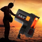 Compteur de profondeur de ligne de pche pesca 0 - 999m 6cm, 1 pice, outil de pche, compteur de longueur, ...