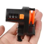 Compteur de profondeur de ligne de pche pesca, outil de pche, jauge 0 - 999m 6cm, compteur de longueur, ...
