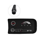 Compteur de velo electrique 6 broches s810, affichage led 36 v uart pour velo electrique