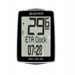 * compteur de vlo sans fil sigma bc 16. 16 sts