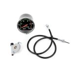 Compteur de vitesse mcanique universel classique pour vlo, odomtre, chronomtre, etanche, tachymtre, ...