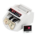Compteuse de billet pro compteur dtecteur de faux billets uv ecran lcd 1000 / min