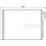 Condenseur, climatisation bmw 5 de 09 / 2011 a aujourd'hui
